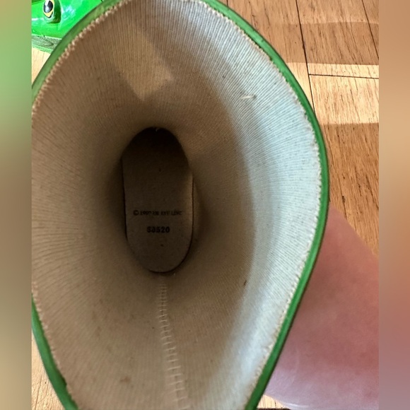 Kidorable Green Frog Rain Boots for Kids size 9 - Picture 7 of 7